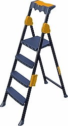 Ertekpa Mensa Plus 3+1 Basamaklı Metal Merdiven