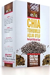 Esila Chia Tohumlu Açlık Otlu 45'li Karışık Bitki Çayı
