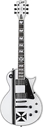 ESP LTD Iron Cross James Hetfield Signature Snow White Elektro Gitar