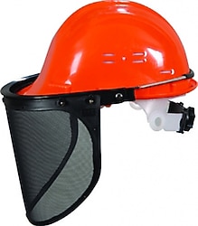 Essafe GE-1270-4 Tel Örgü Vidalı Vizor Baret