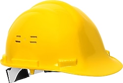 Essafe GE-1548 Vidalı Hava Delikli Sarı Baret