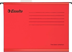 Esselte 9031 Pendaflex Eko 25'li Kırmızı Askılı Dosya