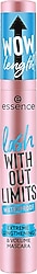 Essence Without Limits Waterproof Extra Uzunluk & Hacim Veren Siyah Tubing Maskara