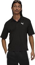 Puma Wardrobe Essentials Boxy 634362 Kısa Kollu Polo Yaka Erkek Tişört