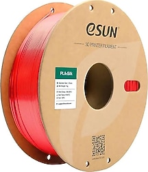 eSUN ePLA-Silk 1.75 mm 1 kg Kırmızı Filament