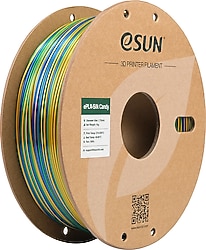 eSUN ePLA-Silk Candy 1.75 mm 1 kg Altın-Mavi-Yeşil Filament