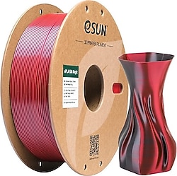 eSUN ePLA-Silk Magic 1.75 mm 1 kg Siyah Kırmızı Filament