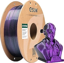 eSUN ePLA-Silk Magic 1.75 mm 1 kg Siyah Mor Filament