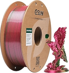 eSUN ePLA-Silk Magic 1.75 mm 1 kg Yeşil Kırmızı Filament