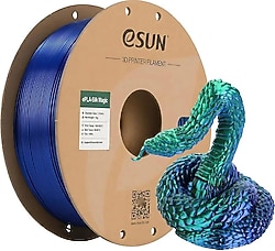 eSUN ePLA-Silk Magic 1.75 mm 1 kg Yeşil Mavi Filament