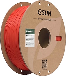 eSUN PLA Basic 1.75 mm 1 kg Kırmızı Filament