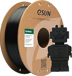 eSUN PLA Basic 1.75 mm 1 kg Siyah Filament