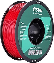 eSUN PLA Plus 1.75 mm 1 kg İtfaiye Kırmızısı Filament