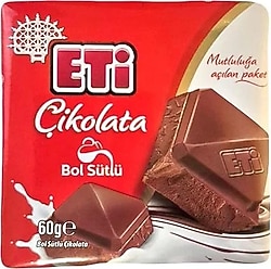 Eti Bol Sütlü Çikolata 60 gr