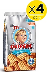 Eti Cicibebe Bisküvi 172 gr 4 Adet