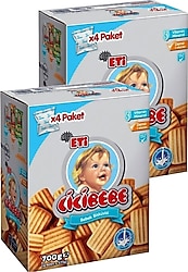 Eti Cicibebe Bisküvi 700 gr 2 Adet