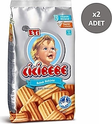 Eti Cicibebe Bisküvi 172 gr 2 Adet
