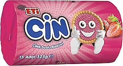 Eti Cin Çilekli Bisküvi 325 gr