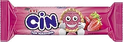 Eti Cin Lokmalık Çilekli Bisküvi 114 gr