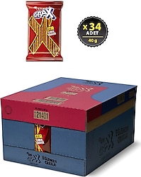 Eti Crax 40 gr 34'lü Paket Çubuk Kraker