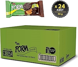 Eti Form Bitter Çikolata Kaplamalı Lifli Bisküvi 24x50 gr