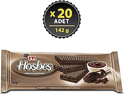 Eti Hoşbeş Kakao Kremalı Gofret 142 gr 20'li