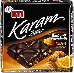 Eti Karam Bademli Portakallı Çikolata 60 gr