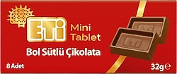 Eti Mini Tablet Bol Sütlü Çikolata 32 gr