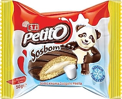 Eti Petito Sosbom Sütlü Kremalı Pasta 50 gr