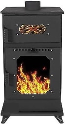 Etinova M002 Mini Fırınlı Pelet Sobası