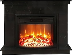 EtnaDecor Noir Bluetoothlu Dekoratif Elektrikli Şömine
