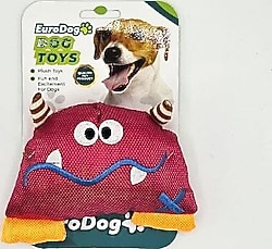 Eurodog 13x10 cm Parlak Canavar Köpek Oyuncağı