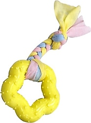 Eurodog Puppy Toys Kalın Beşgen Sarı Diş Kaşıma Köpek Oyuncağı
