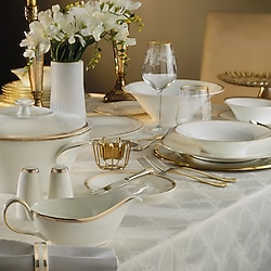 Evaliza Coupe Paisley 101 Parça 12 Kişilik Yemek Takımı
