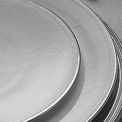 Evaliza Coupe Paisley 60 Parça 12 Kişilik Yemek Takımı
