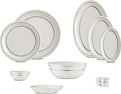 Evaliza Meila Platin 32 Parça 6 Kişilik Yemek Takımı