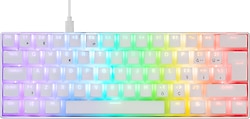 Everest Briar Beyaz RGB TKL Red Switch Kablolu Mekanik Oyuncu Klavyesi