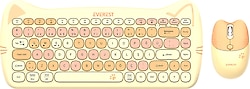 Everest Catty Mini KM-6285 TKL Kablosuz Klavye Mouse Seti
