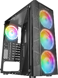 Everest Crest V1 RGB 4 Fanlı ATX Oyuncu Kasası