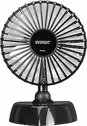 Everest EFN-504 Siyah Taşınabilir Masaüstü USB Fan