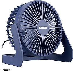 Everest EFN-505 Masaüstü USB Fan Lacivert