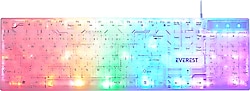Everest KB-24 Membrane Switch Kablolu Oyuncu Klavyesi