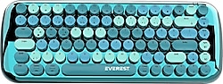 Everest Parry KB-BT09 Mavi TKL Mekanik Oyuncu Klavyesi