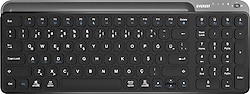 Everest KB-BT90 Siyah-Gri Q Kablosuz Klavye