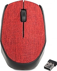 Everest KM-218 Ergonomik Kırmızı Optik Kablosuz Mouse