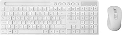 Everest KM-730 Beyaz Kablosuz Klavye Mouse Seti