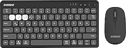 Everest Lumi KM-BT903 Gri Kablosuz Klavye Mouse Seti