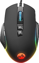 Everest RAGE-X2 RGB Makrolu Ergonomik Optik Kablolu Oyuncu Mouse