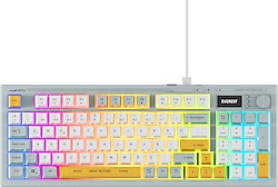 Everest Silent Pro KB-79 RGB Membrane Switch Kablolu Oyuncu Klavyesi