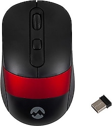 Everest SM-18 Siyah-Kırmızı Optik Kablosuz Mouse